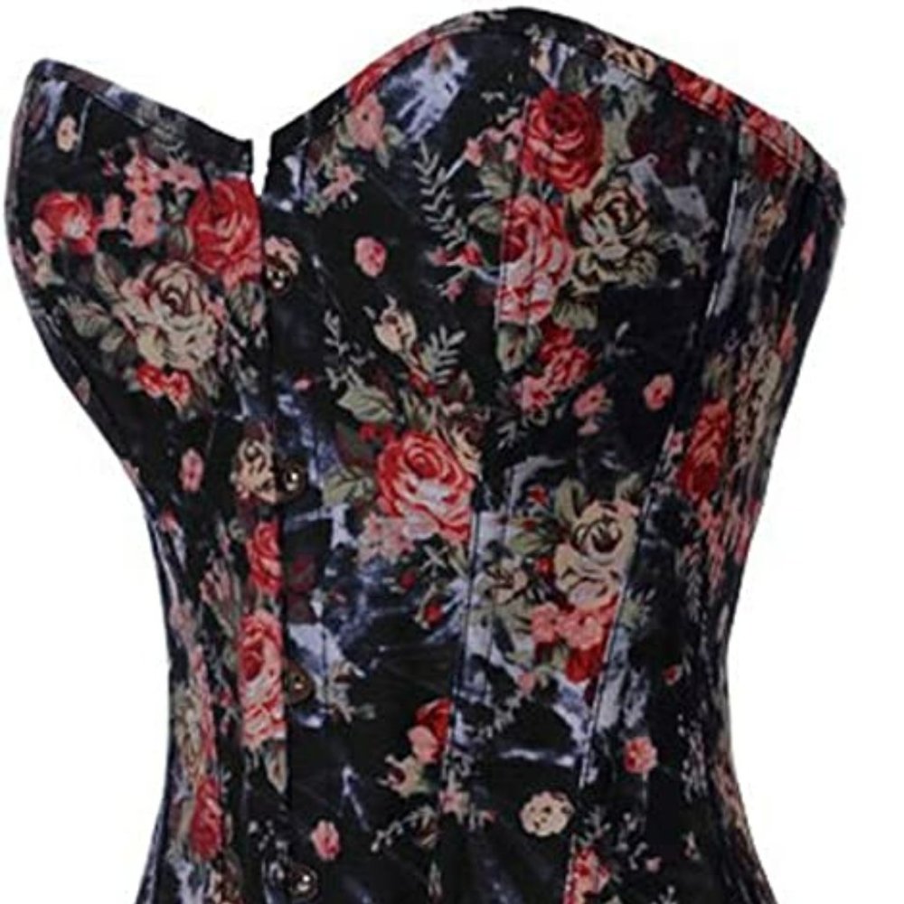Floral Corset Top